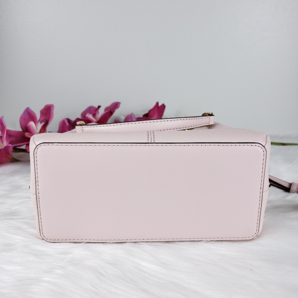 NWT Michael Kors SM Teagan messenger powder blush - Picture 6 of 9